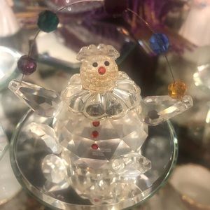 Swarovski Crystal figurine Clown. 2” tall.